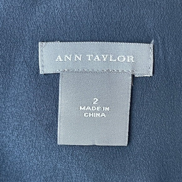 Ann Taylor Lace Fully Lined Silk/Cotton/Polyester Midi Dress - Picture 7 of 7